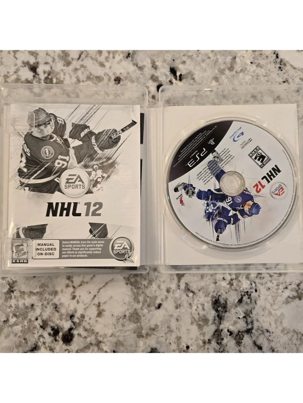 NHL 12 Sony Playstation 3 PS3 Complete In Box With Manual CIB EA Sports Hockey